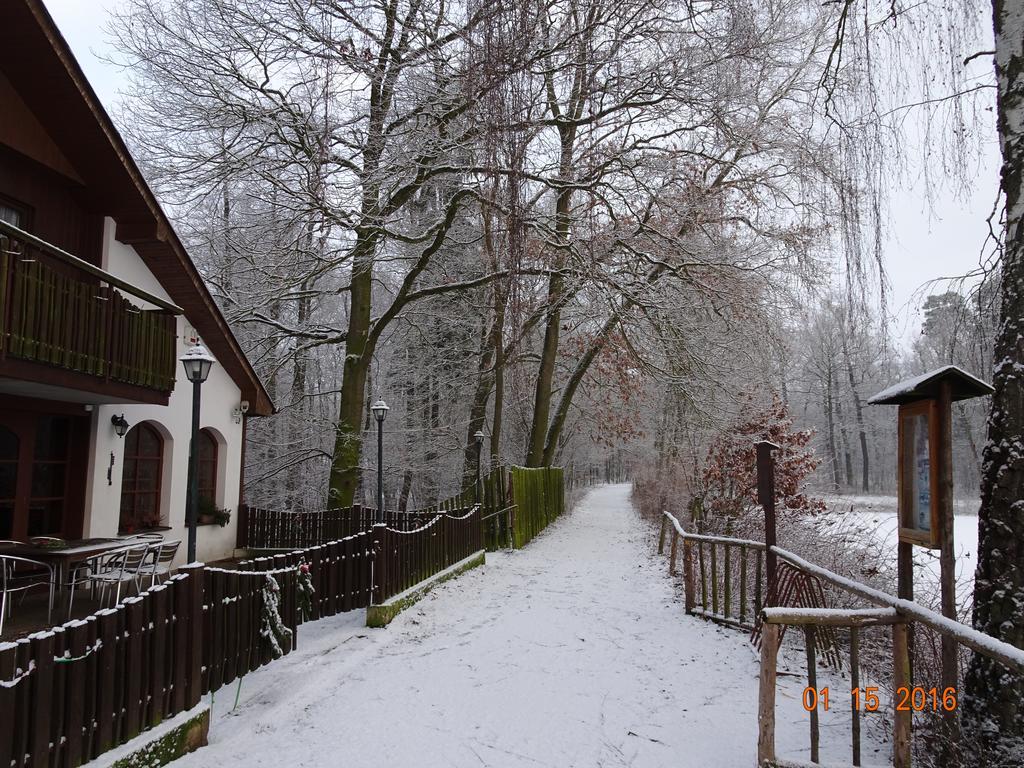 Lovecky Hotel Jivak Loučeň Exteriör bild